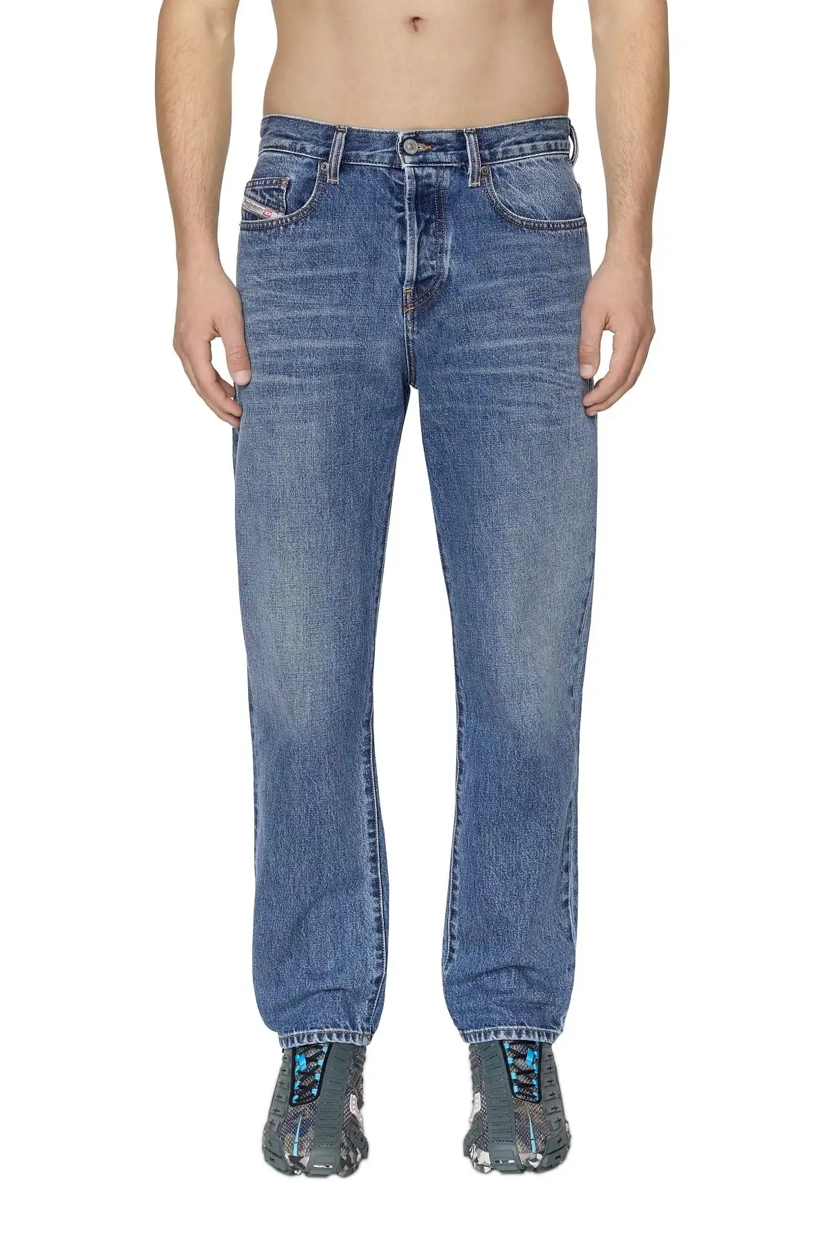 Blue Straight Jeans-2020 D-Viker