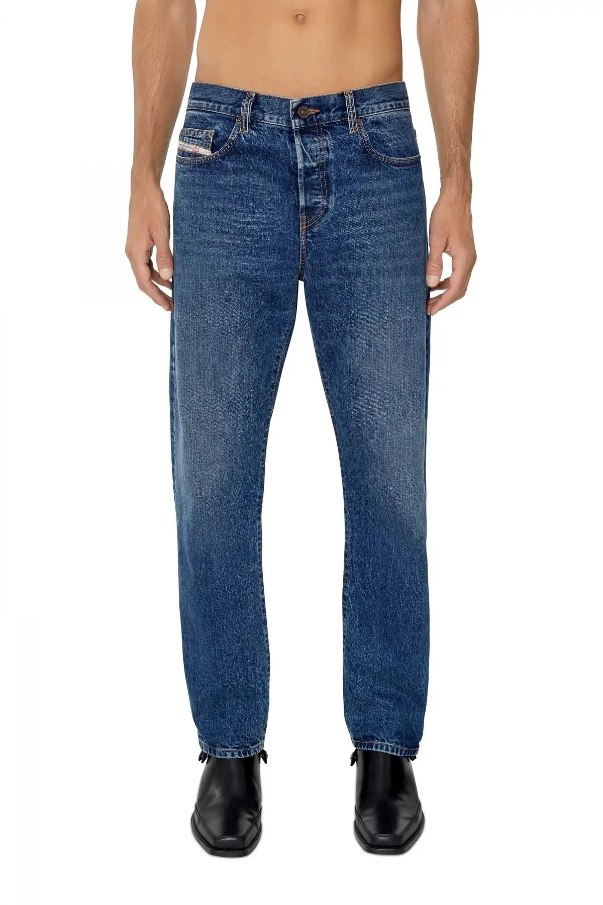 Blue Straight Jeans-2020 D-Viker