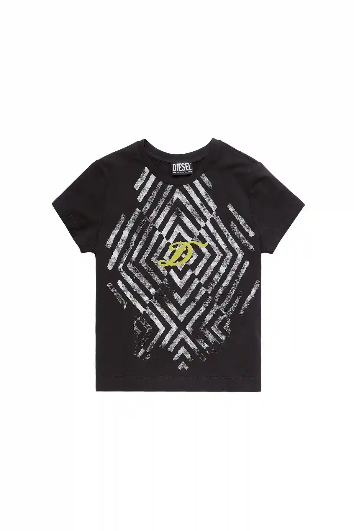 Black Flocked T-shirt