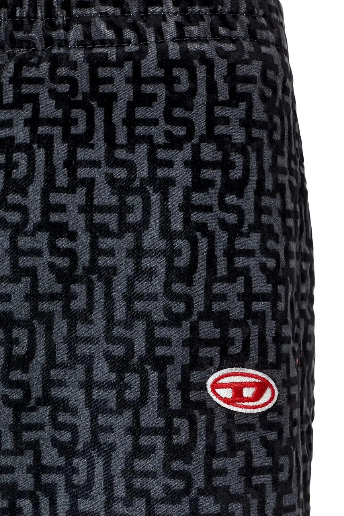 Black Straight Fit JeansD-Martians Track Denim