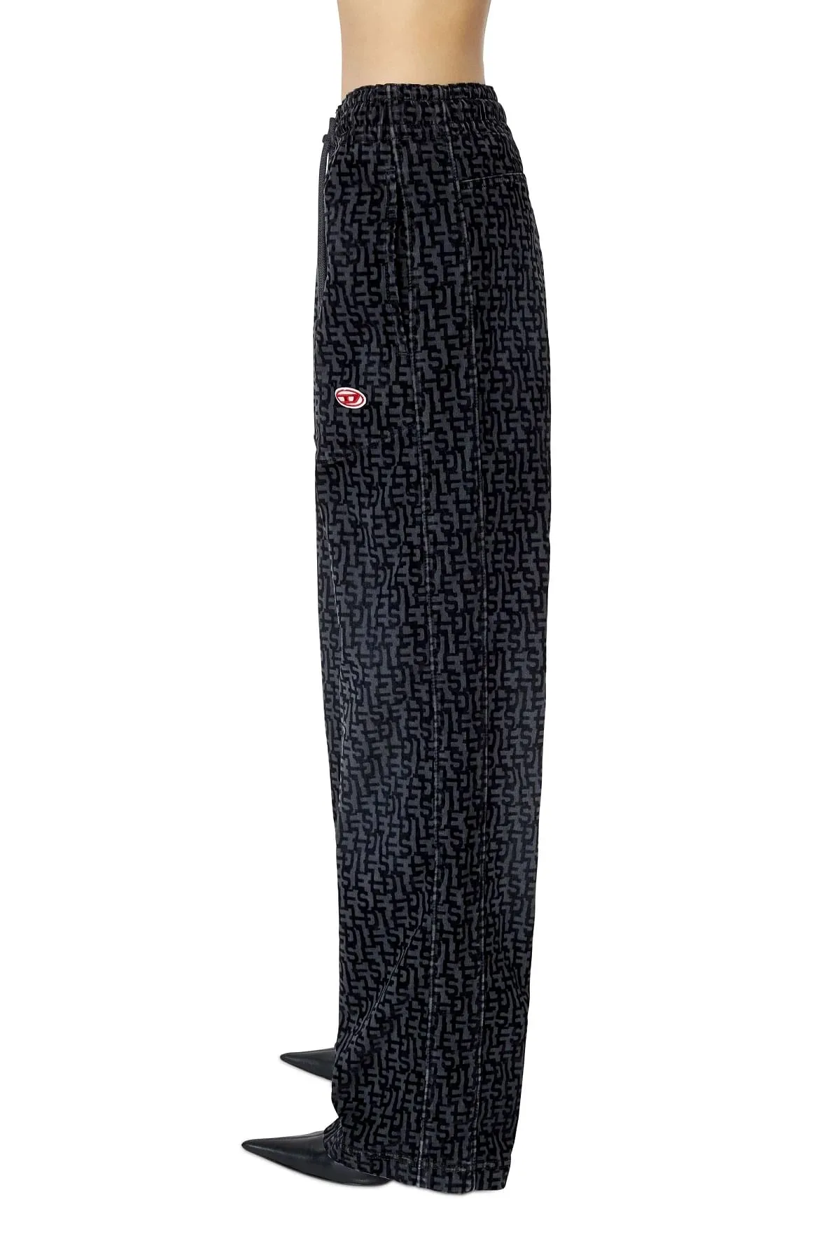 Black Straight Fit JeansD-Martians Track Denim
