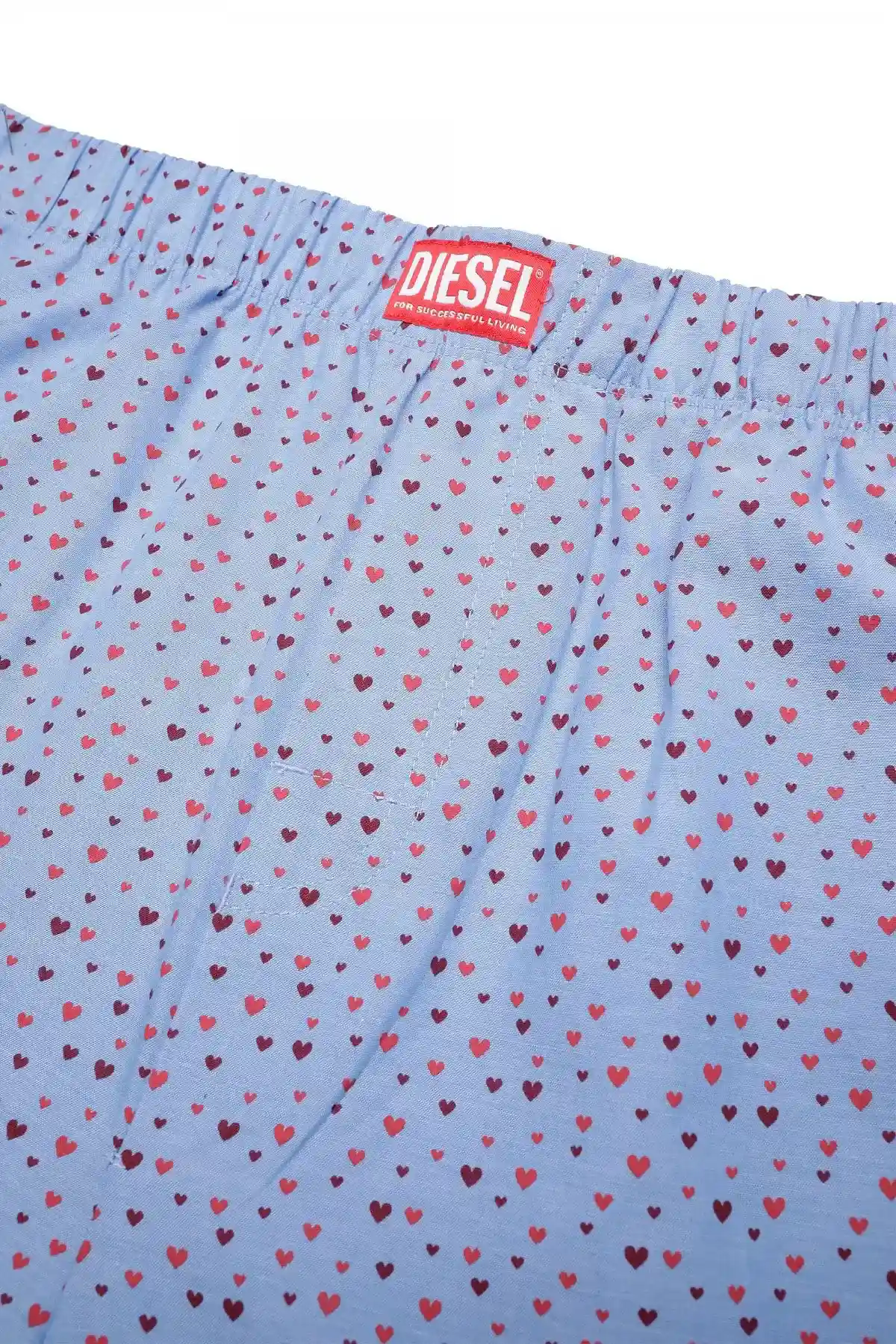 Red Heart-print pyjama set
