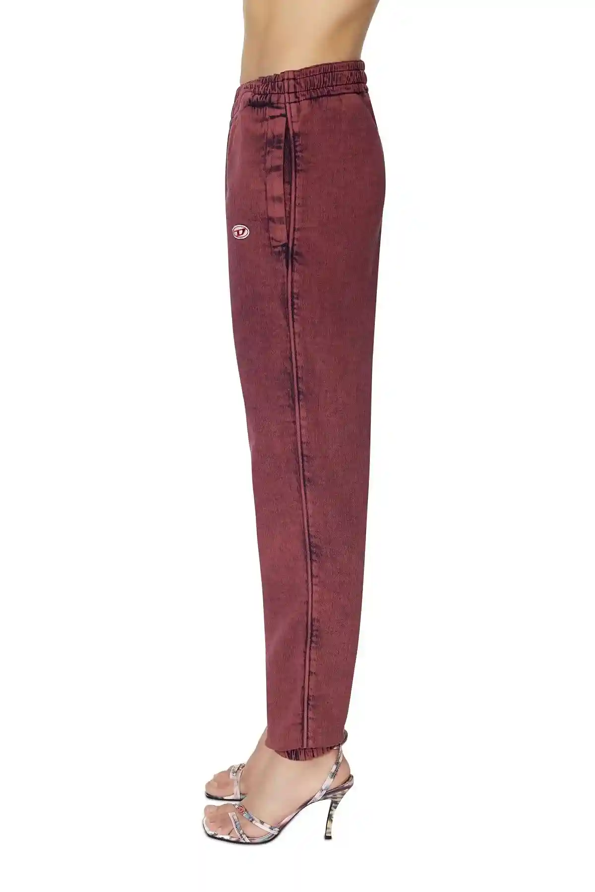 Red Tapered fit D-Lab Track Denim