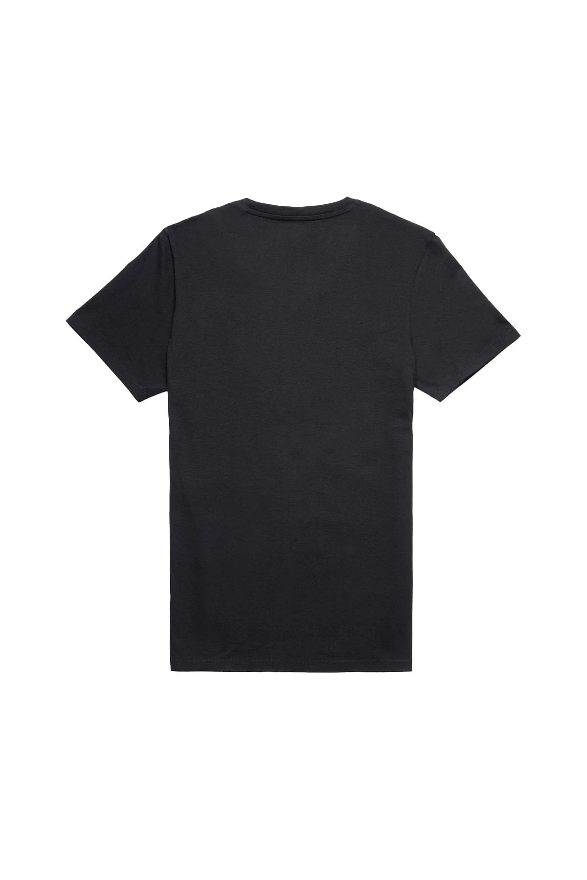 Black and Grey Two-pack V-neck T-shirts with logo print