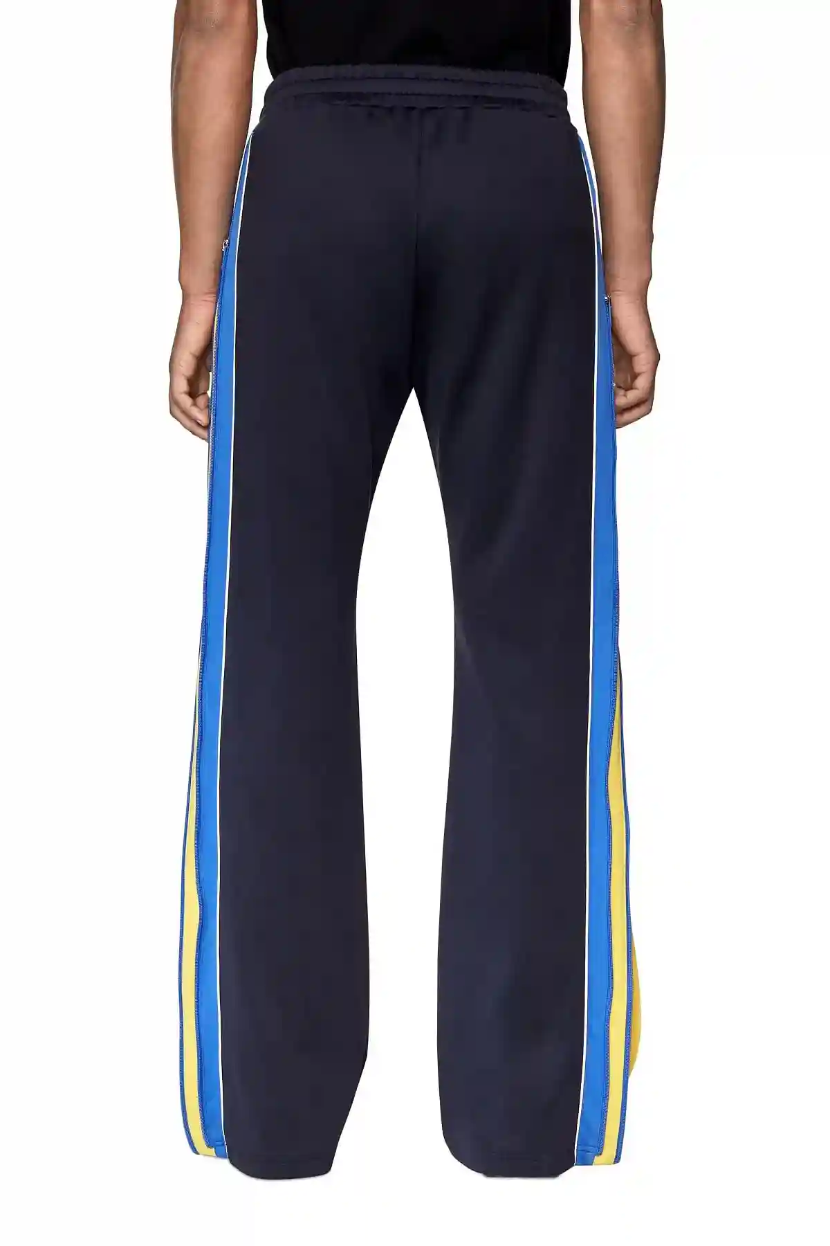 Blue Sweatpants with side zips