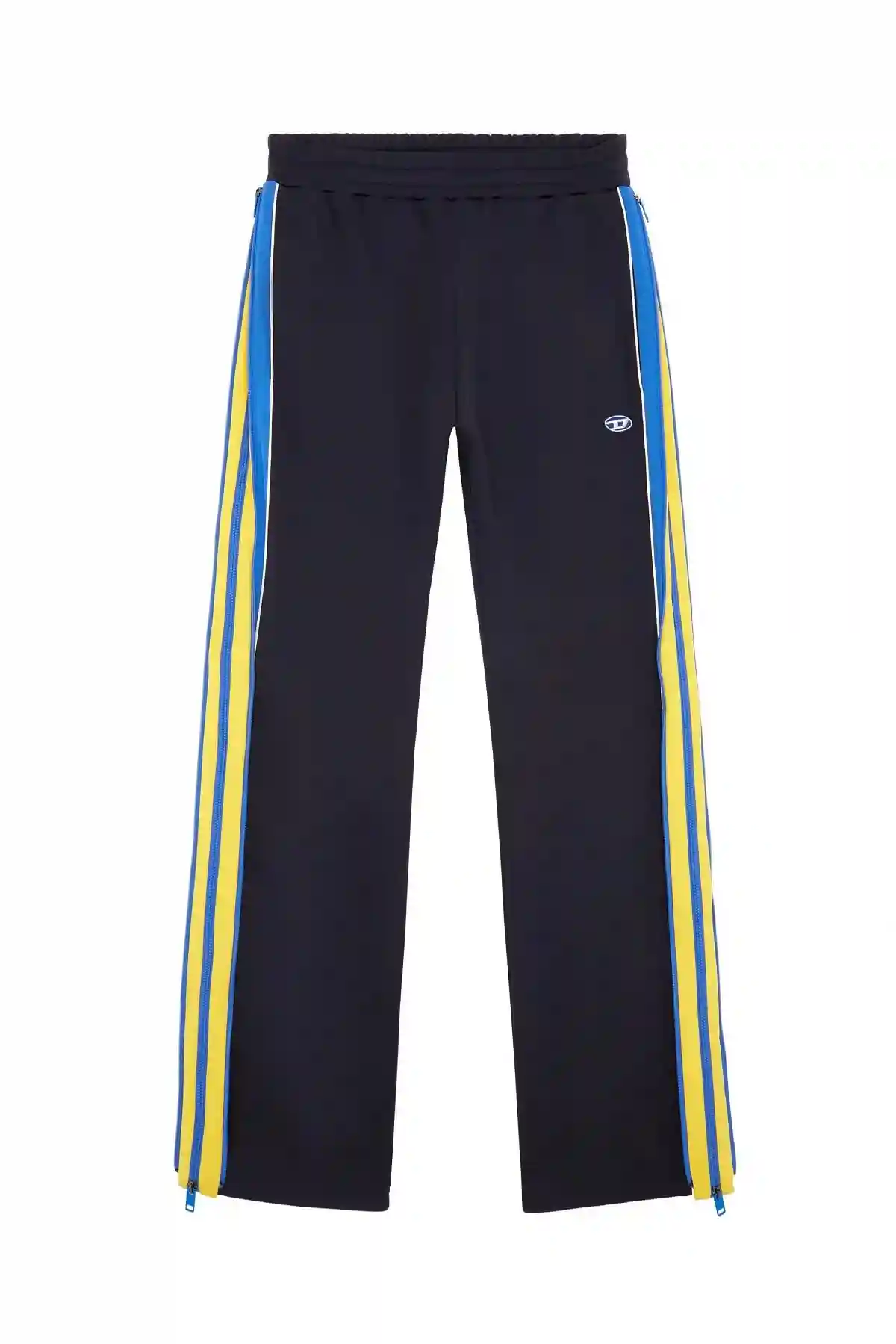 Blue Sweatpants with side zips