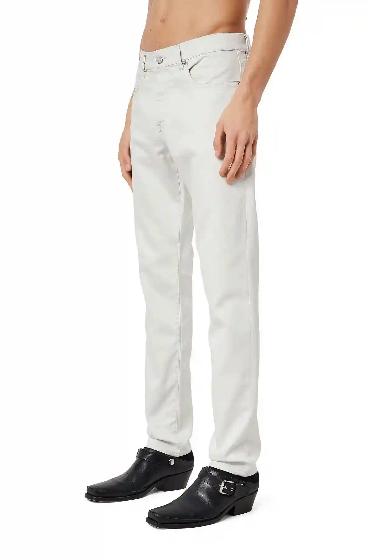 White Slim D-Strukt JoggJeans