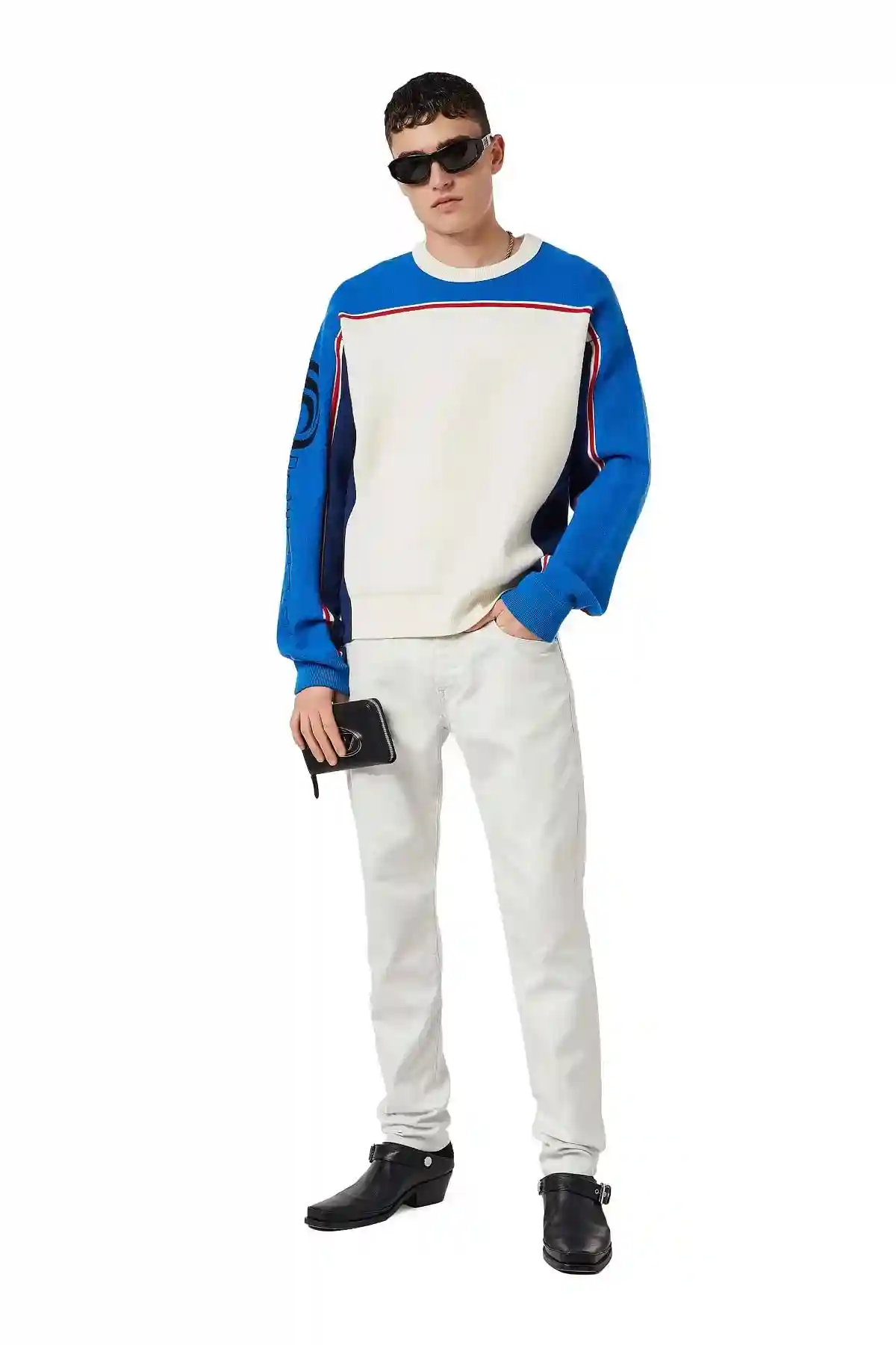 White Slim D-Strukt JoggJeans
