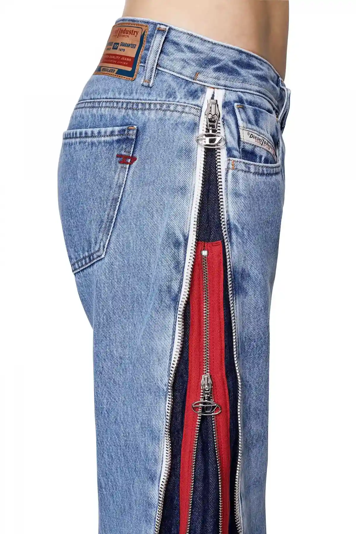 Blue Straight Jeans-2002