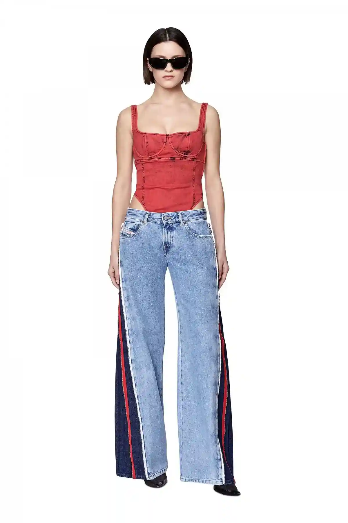 Blue Straight Jeans-2002