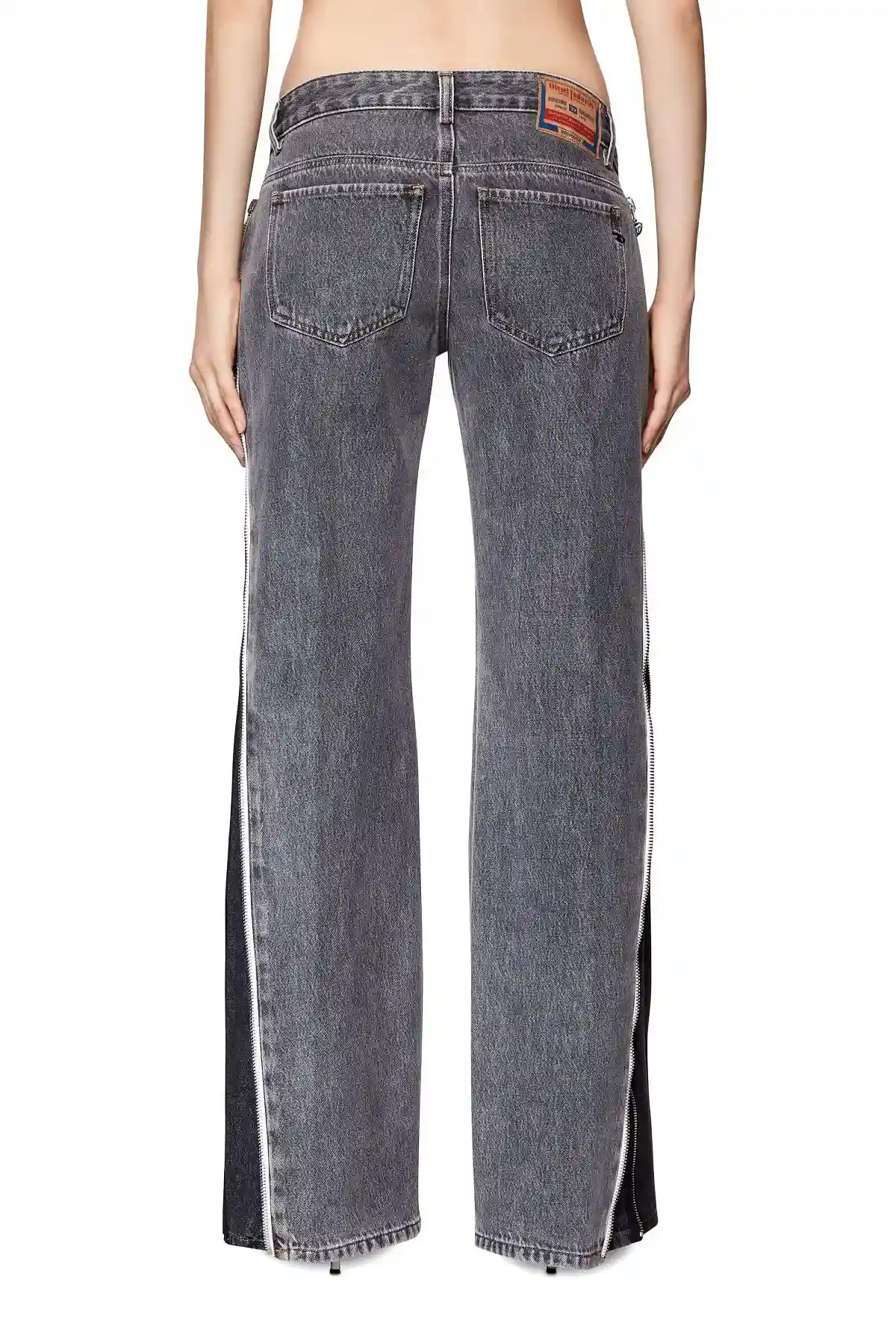 Black Straight Jeans-2002