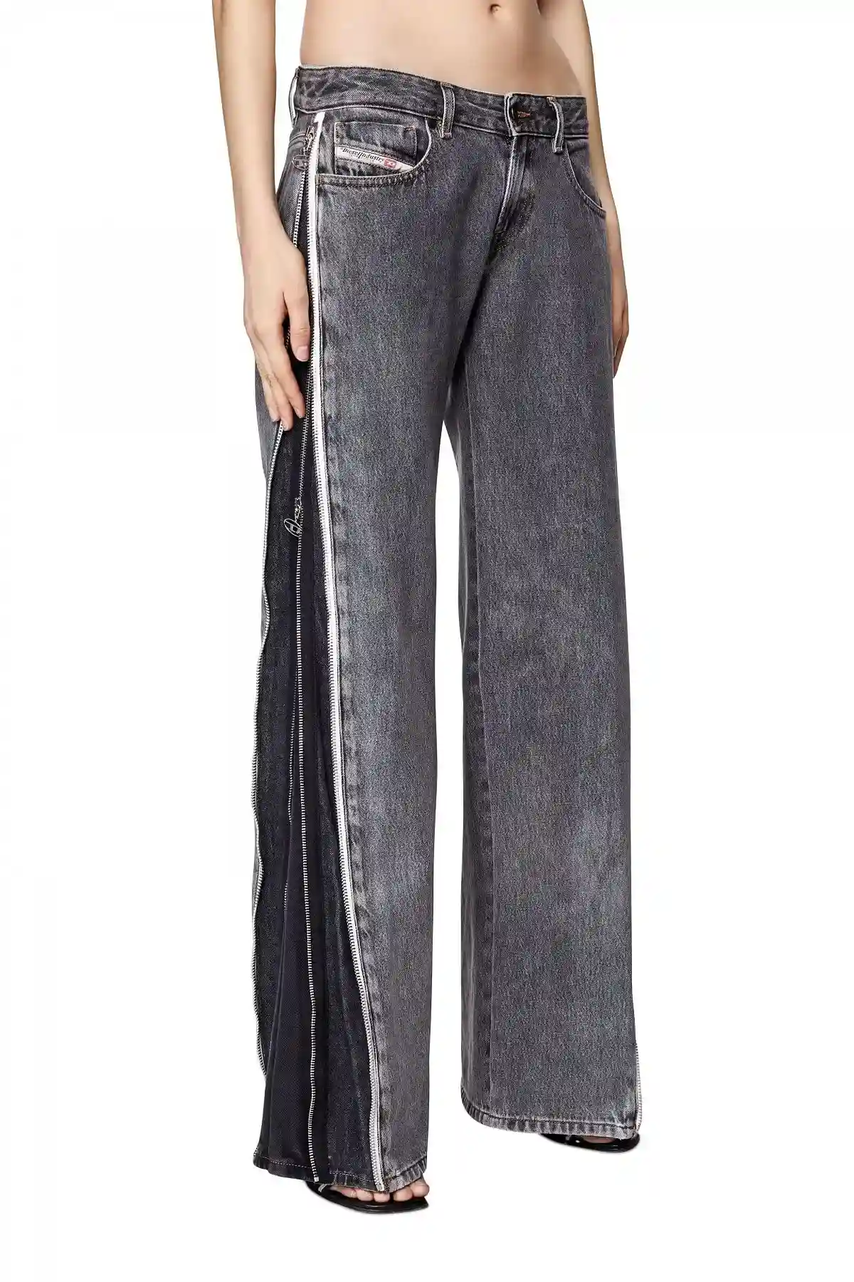 Black Straight Jeans-2002