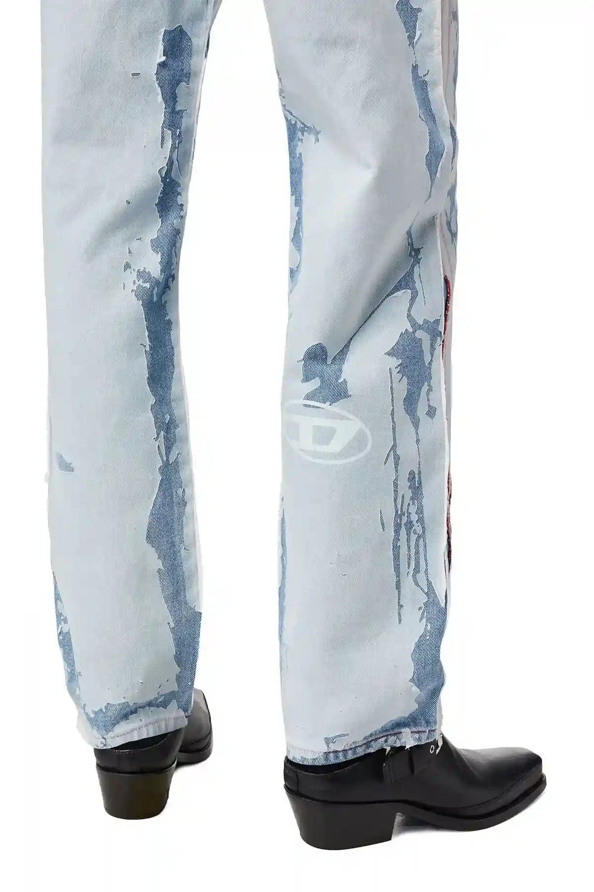 Blue Straight Jeans-2010 D-Macs