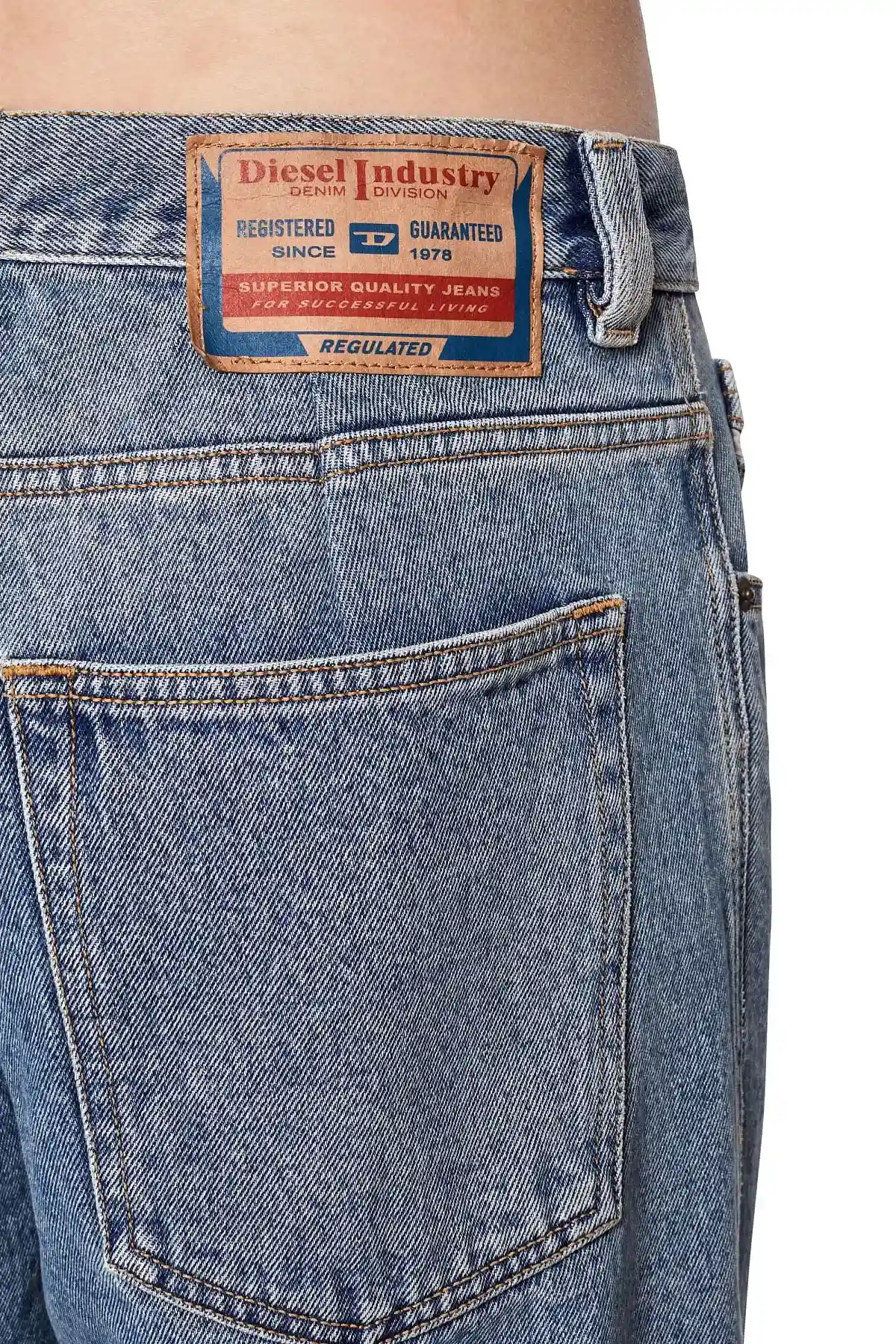 Blue Straight Jeans-2010 D-Macs