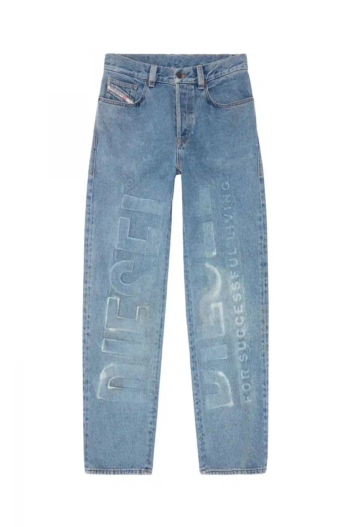 Blue Straight Jeans-2010 D-Macs