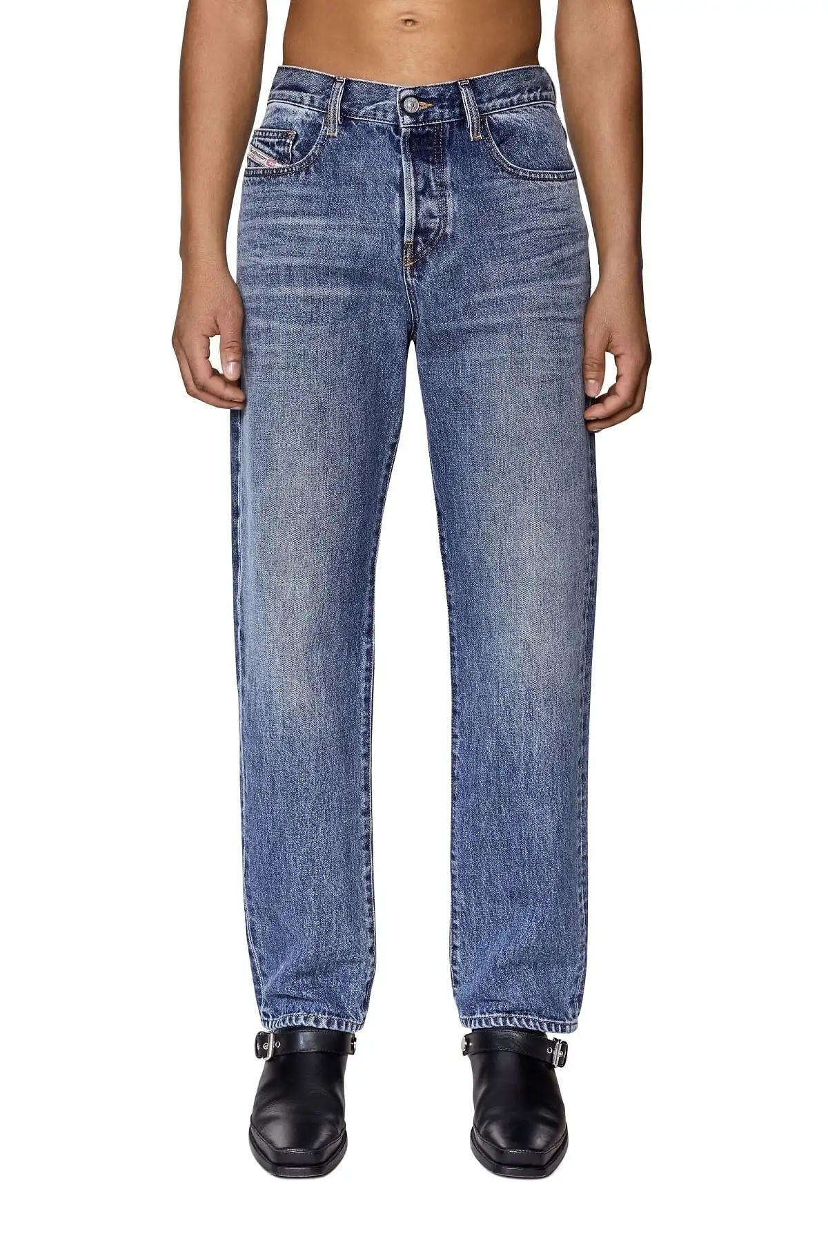 Blue Straight Jeans-2020 D-Viker