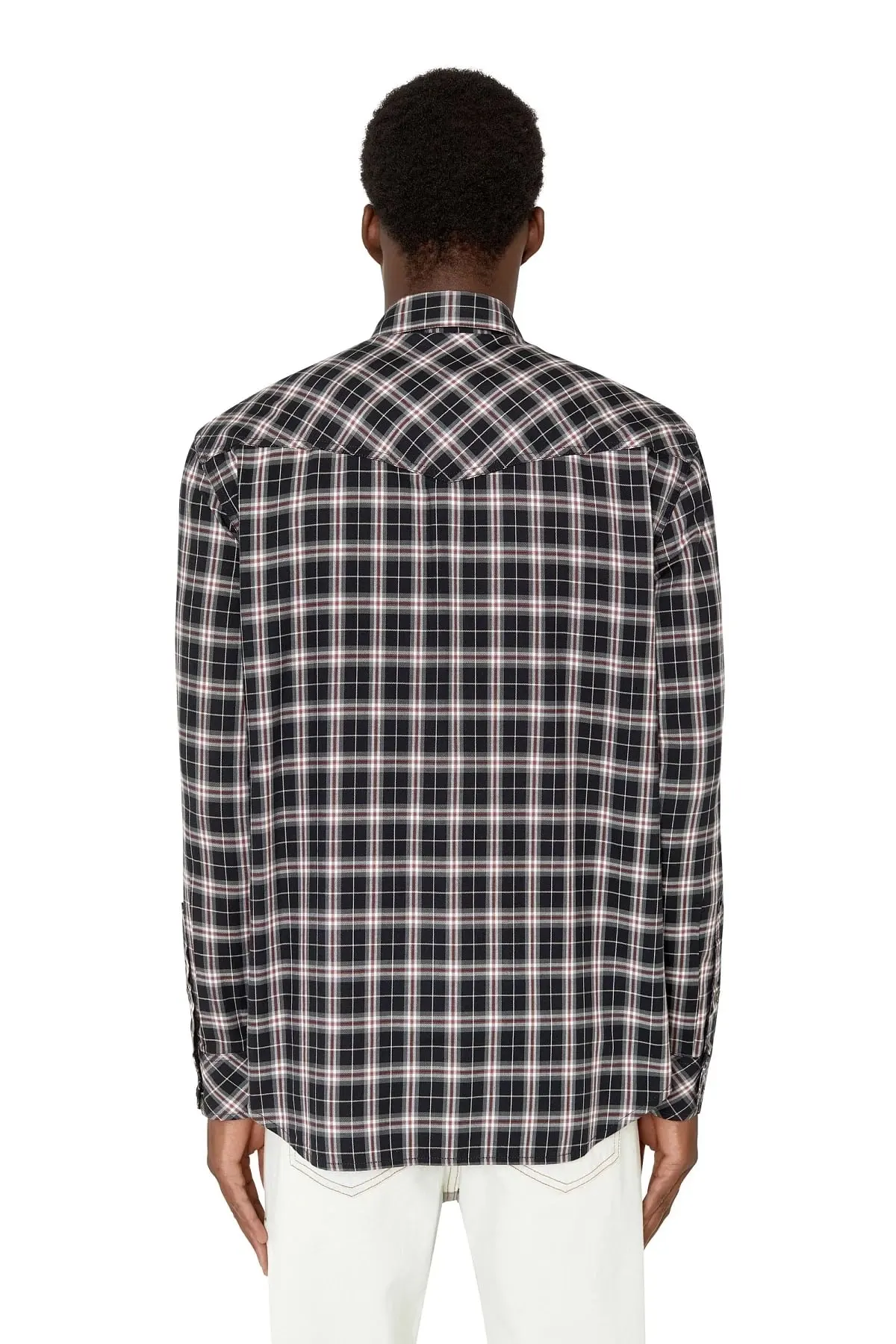 Black Western check shirt