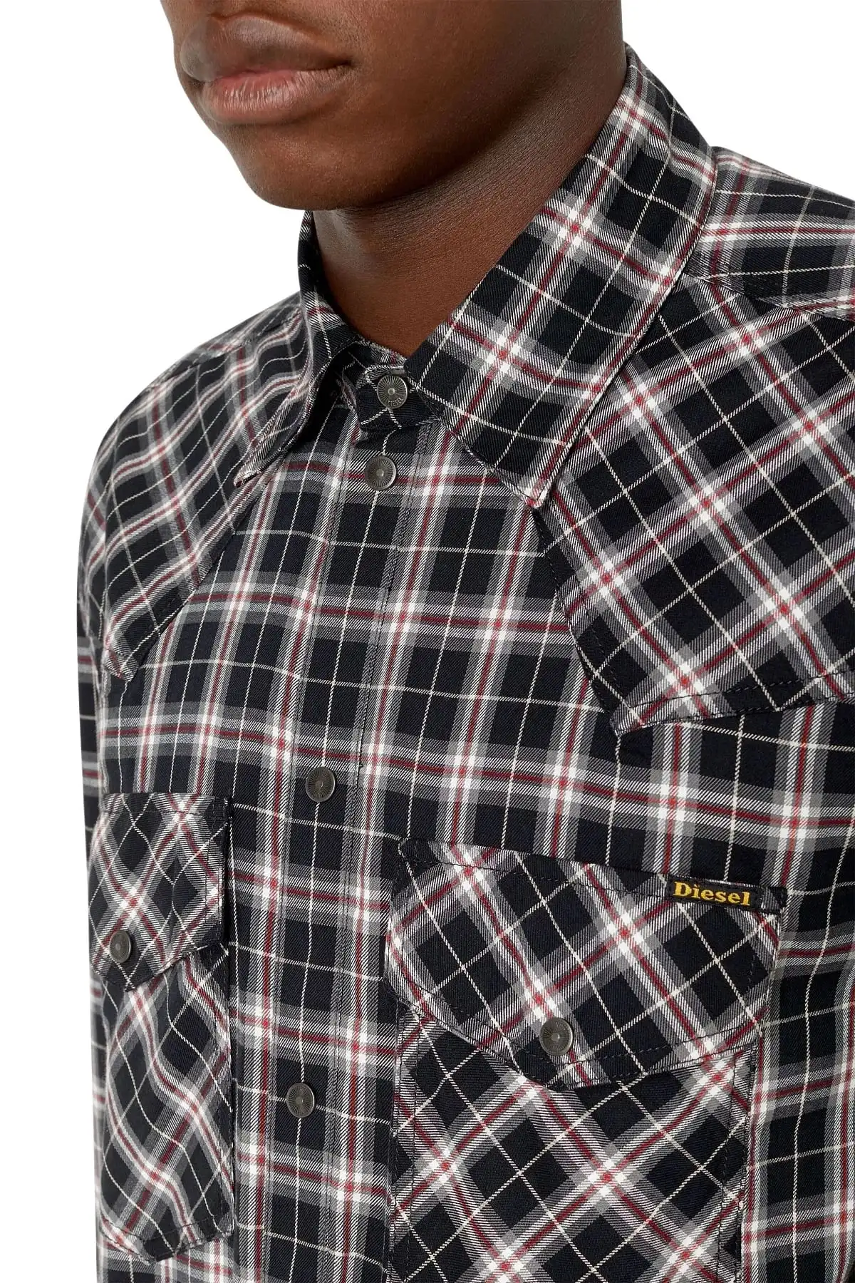 Black Western check shirt