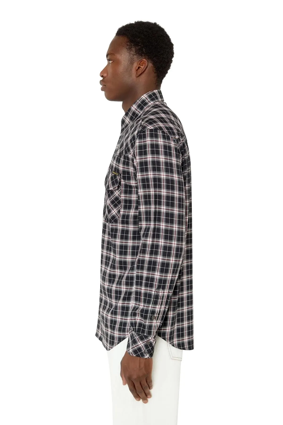 Black Western check shirt