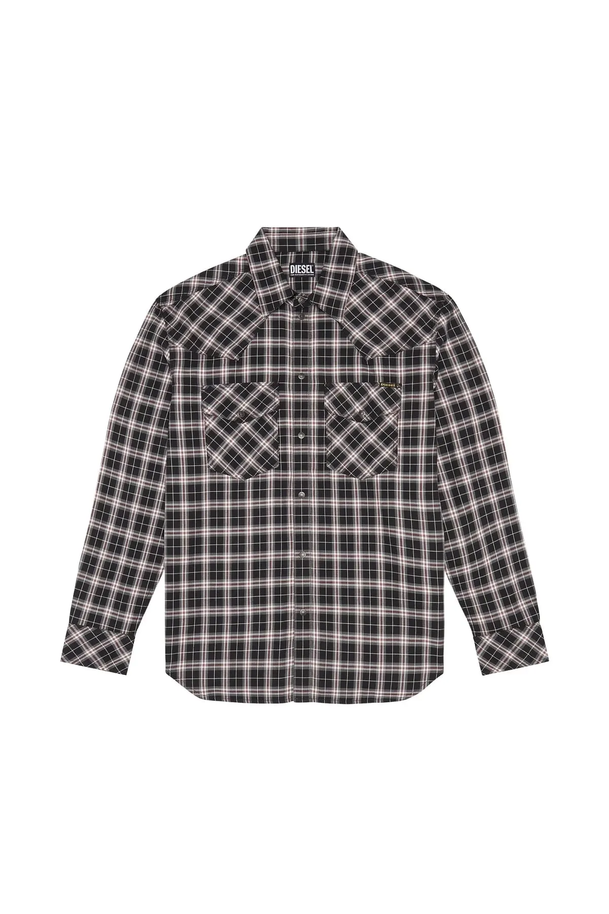 Black Western check shirt