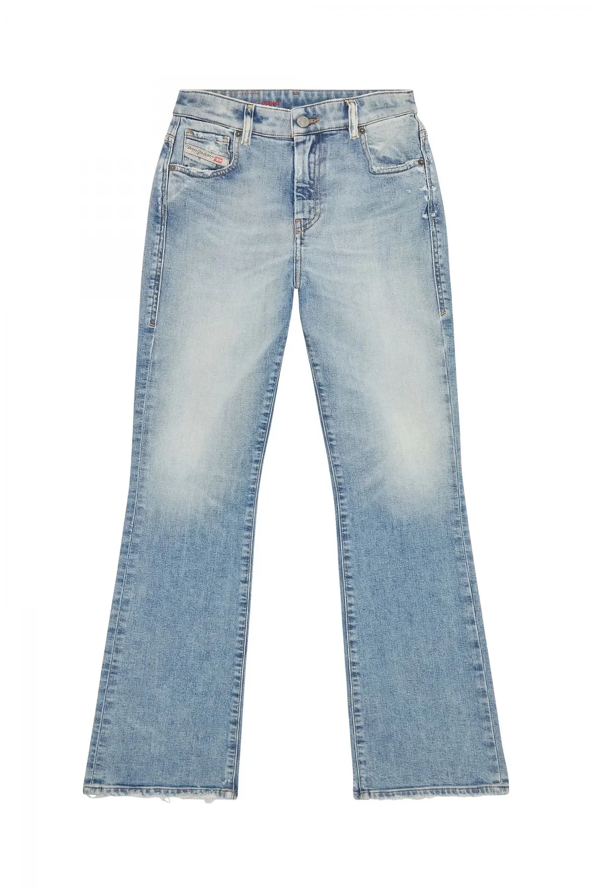 Blue Bootcut and Flare Jeans-2003 D-Escription