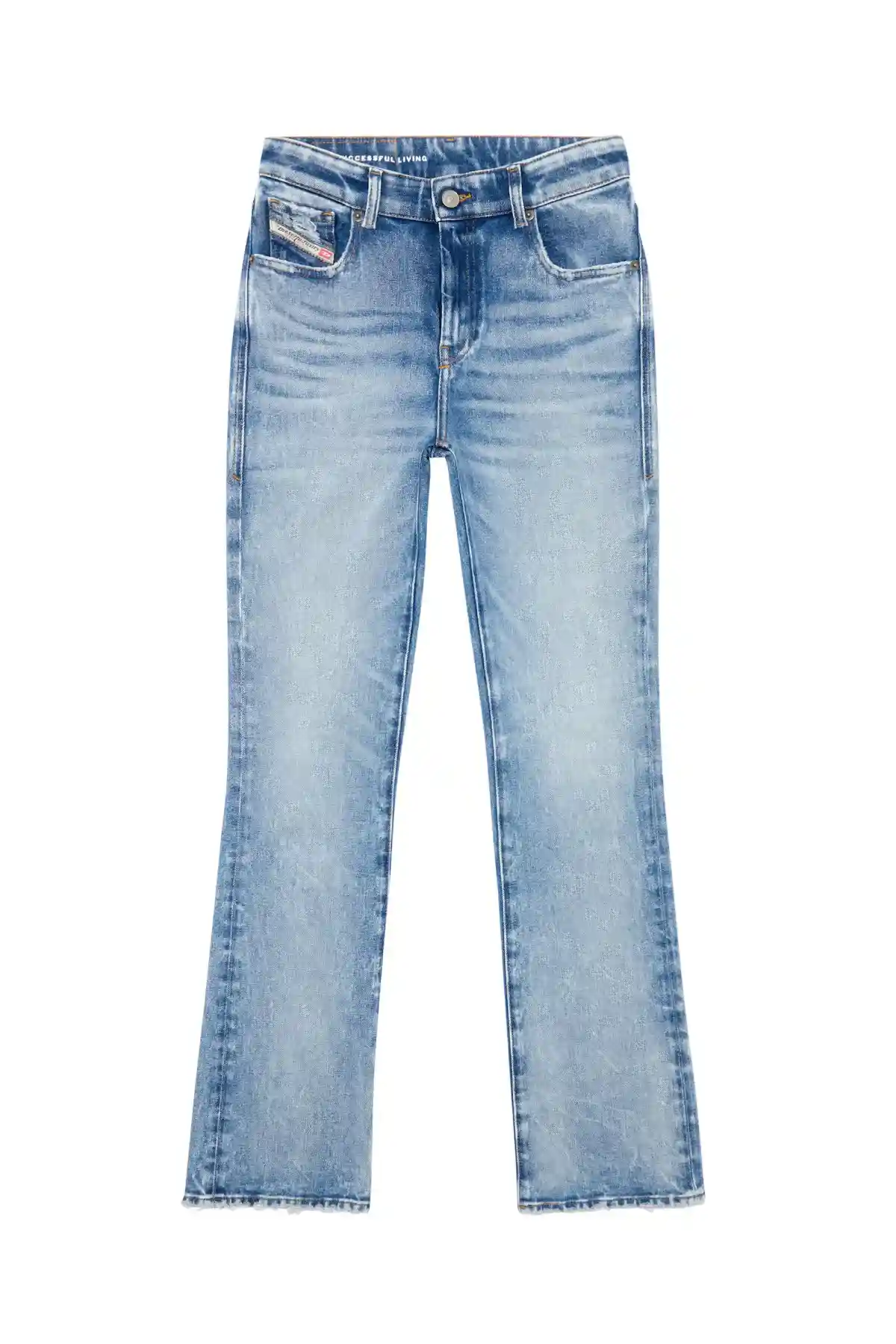 Blue Bootcut and Flare Jeans-2003 D-Escription