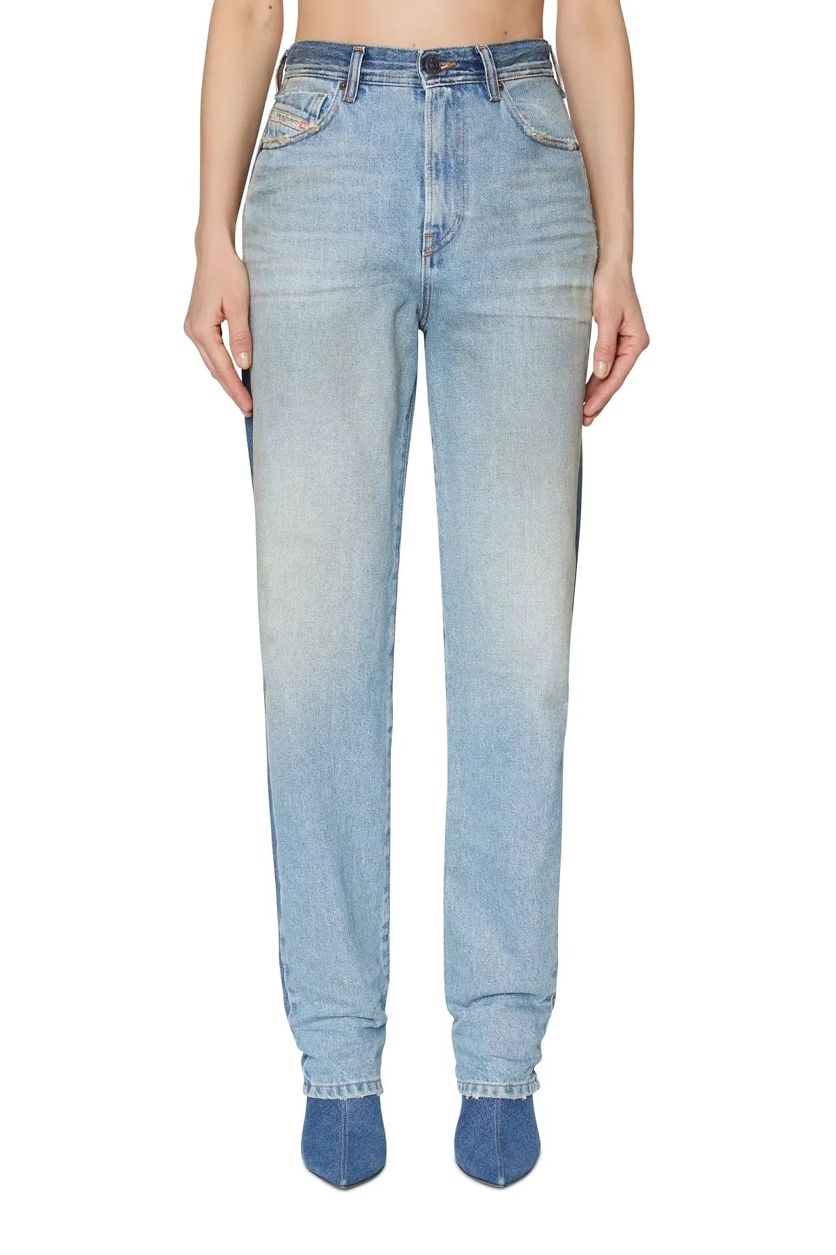 Blue Straight Jeans-1956 D-Tulip