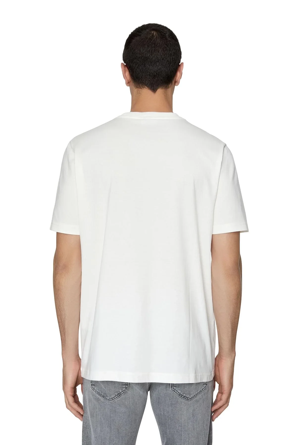 White T-shirt with Diesel Network print
