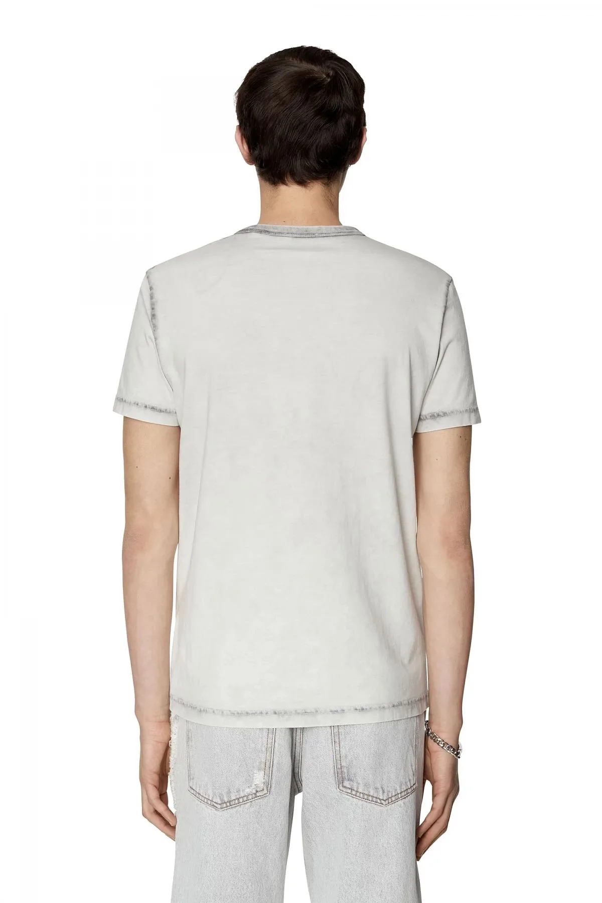 Black T-shirt with faded logo