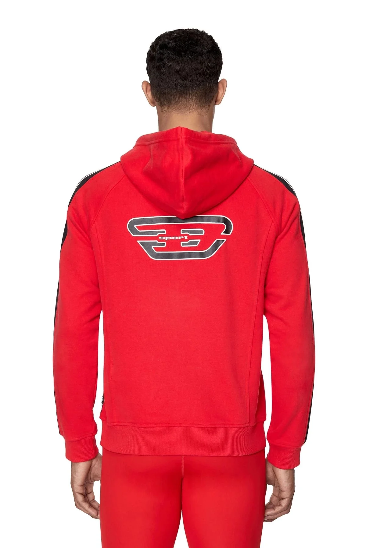 Red Zip-up hoodie