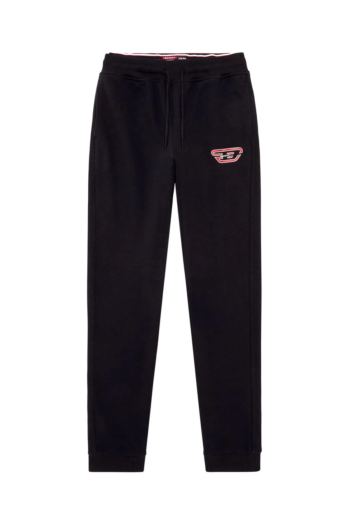 Black Sweatpants with double waist