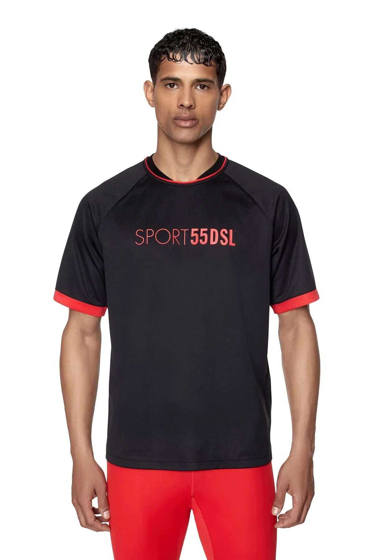 Black Mesh T-shirt