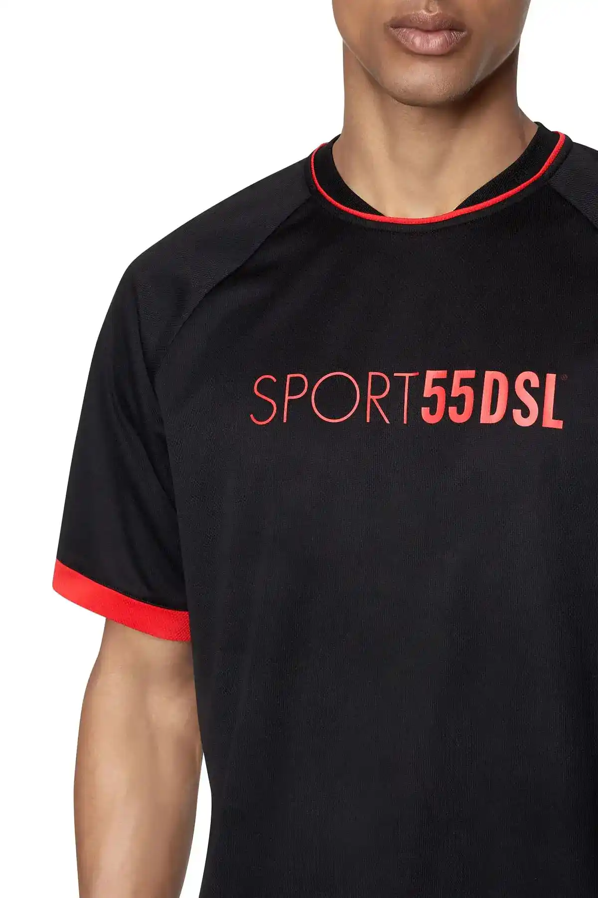 Black Mesh T-shirt