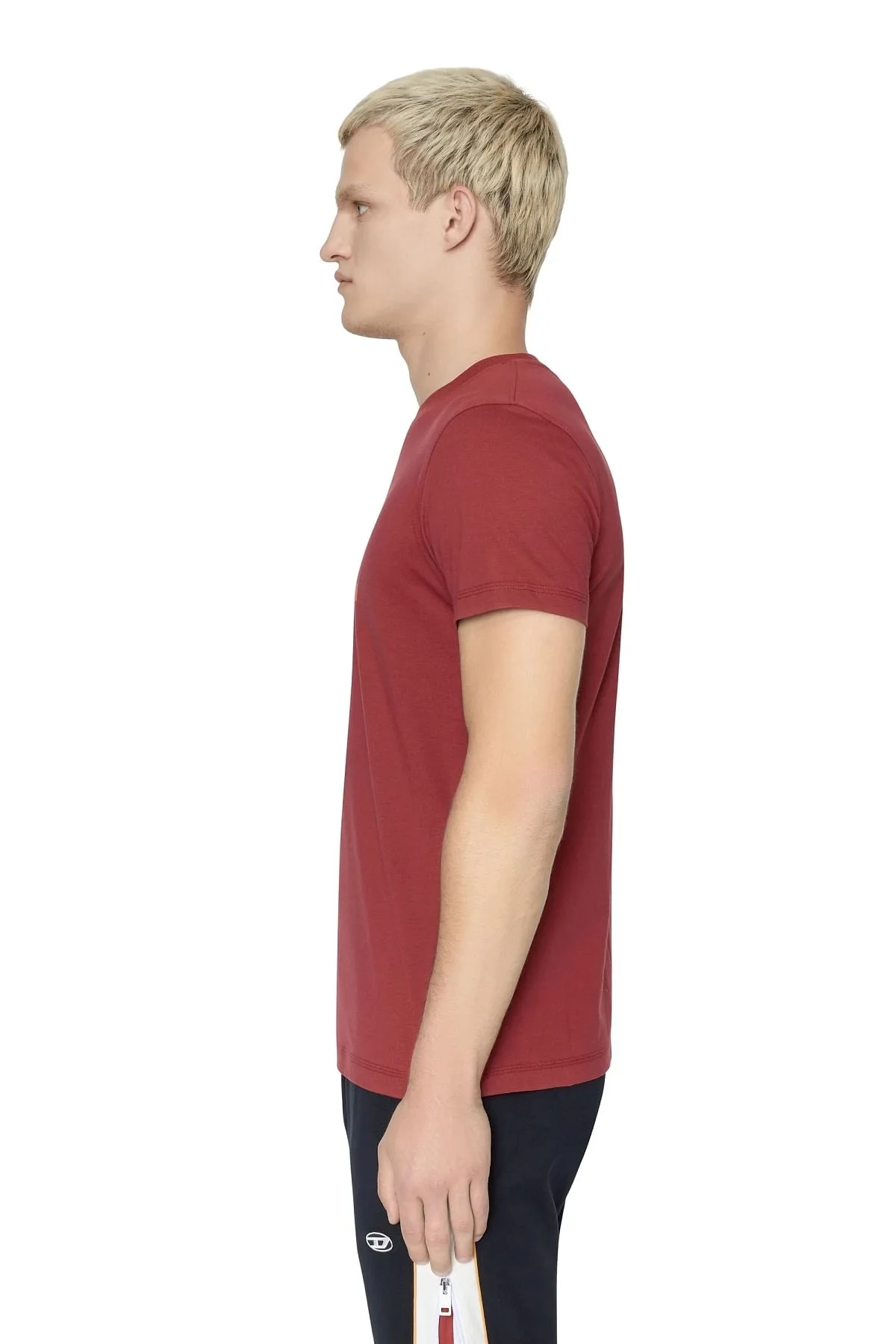 Red T-shirt with Diesel Saloon print
