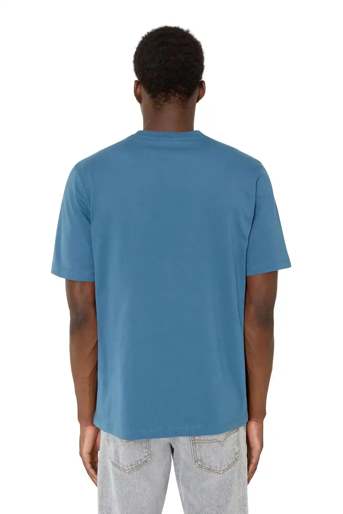 Blue T-shirt with Diesel Old Glory print