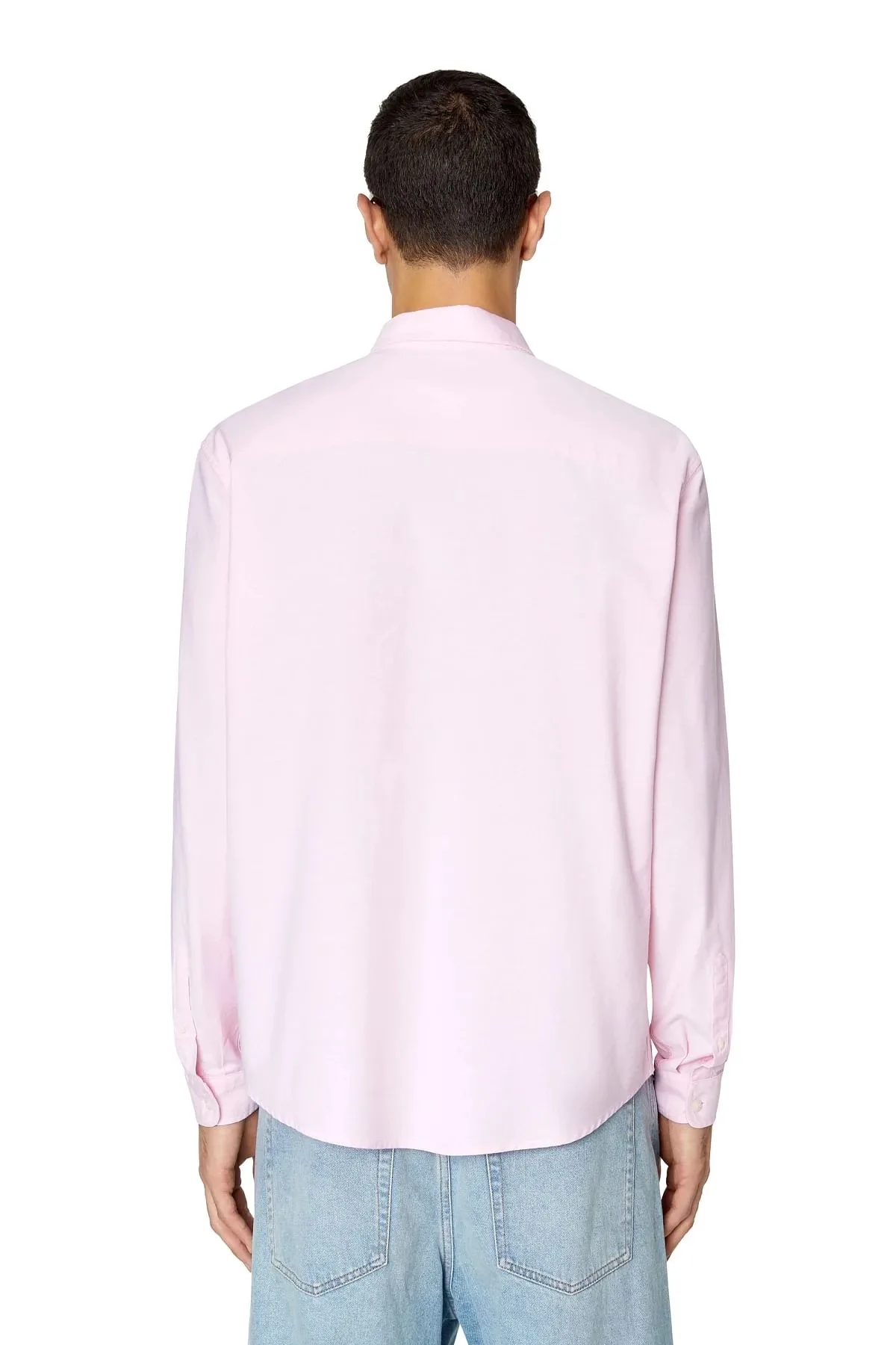 Pink Button-down shirt in cotton Oxford