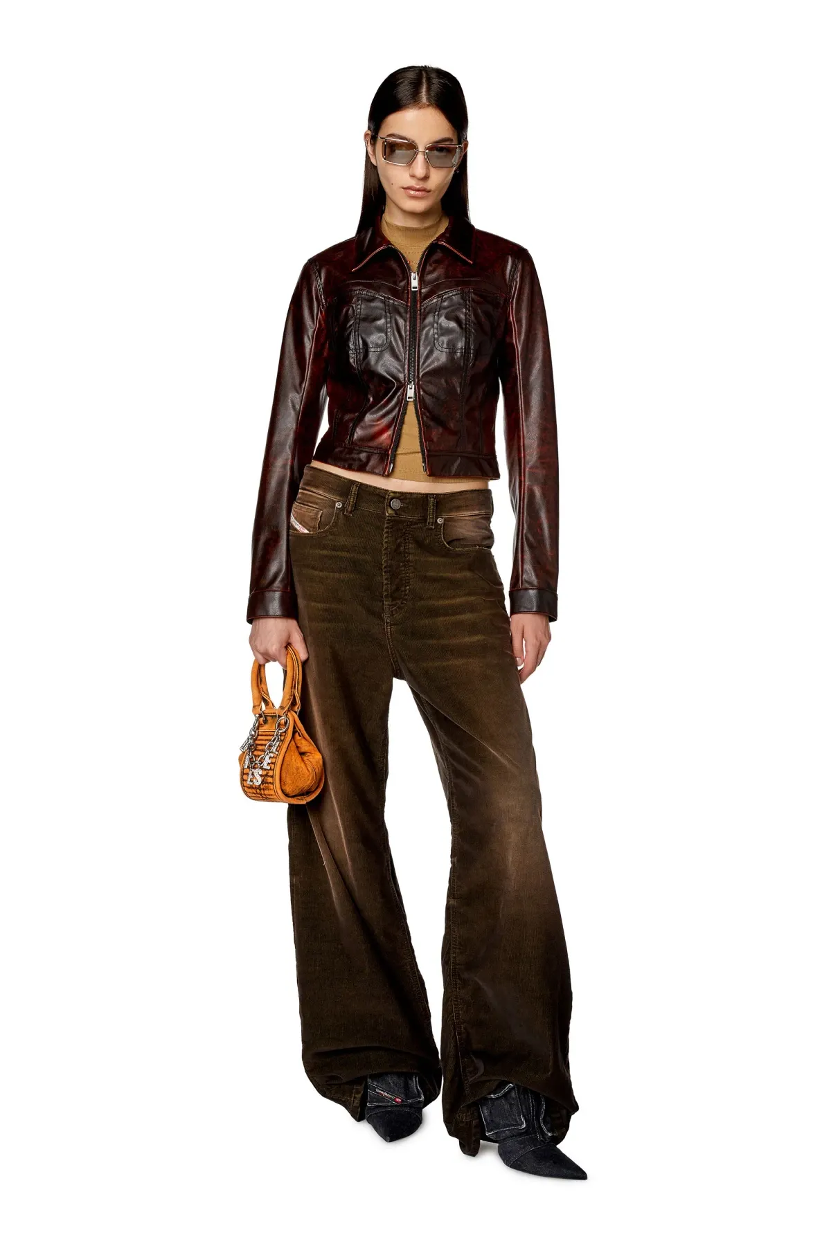 Brown Straight Jeans-1996 D-Sire