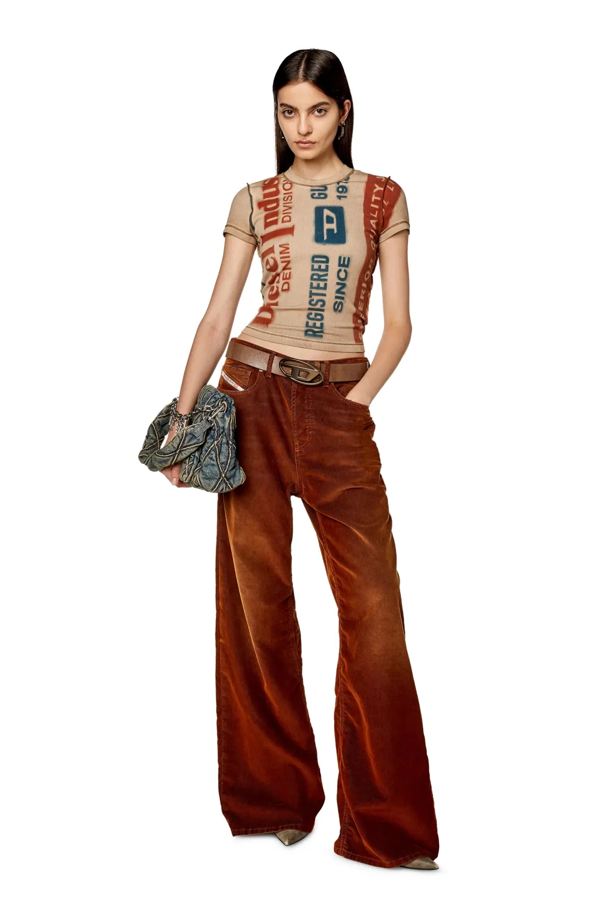 Brown Straight Jeans-1996 D-Sire