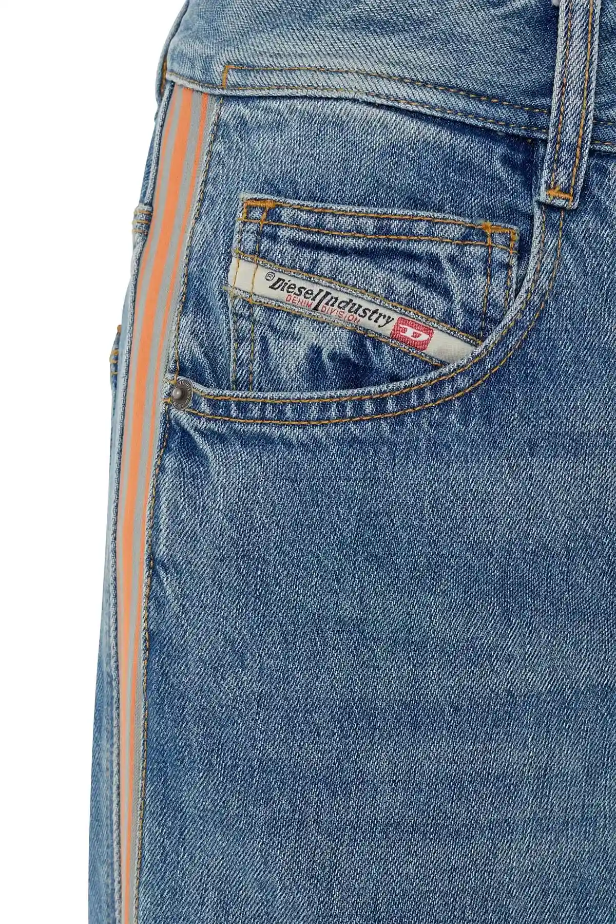 Blue Straight Jeans-D-Arbus