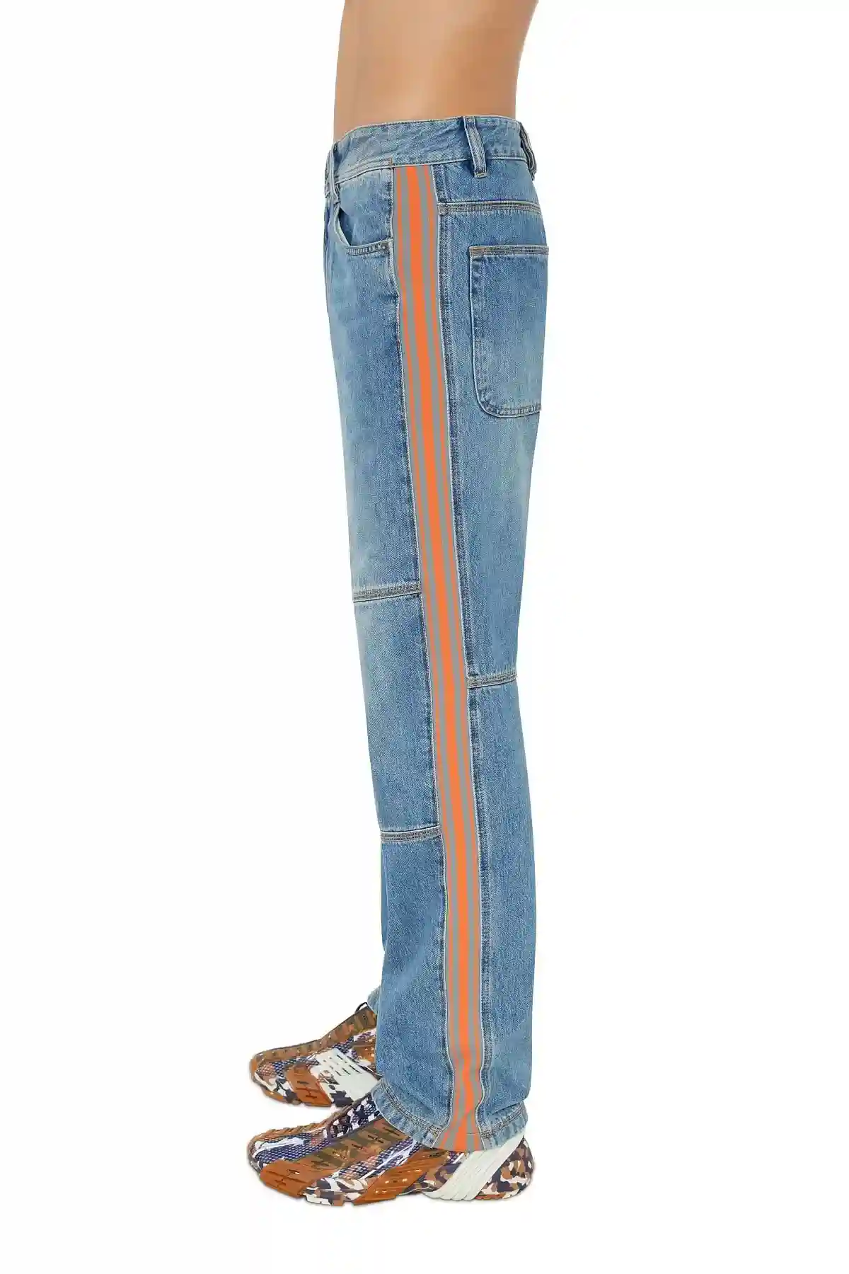 Blue Straight Jeans-D-Arbus