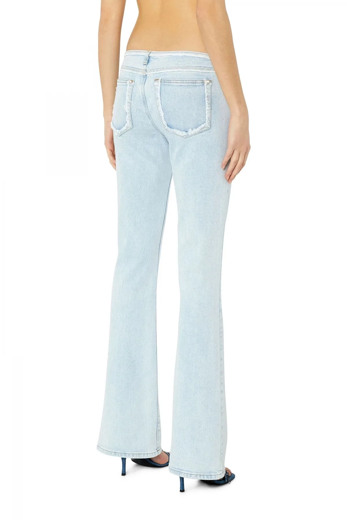 Blue Bootcut and Flare Jeans-1969 D-Ebbey