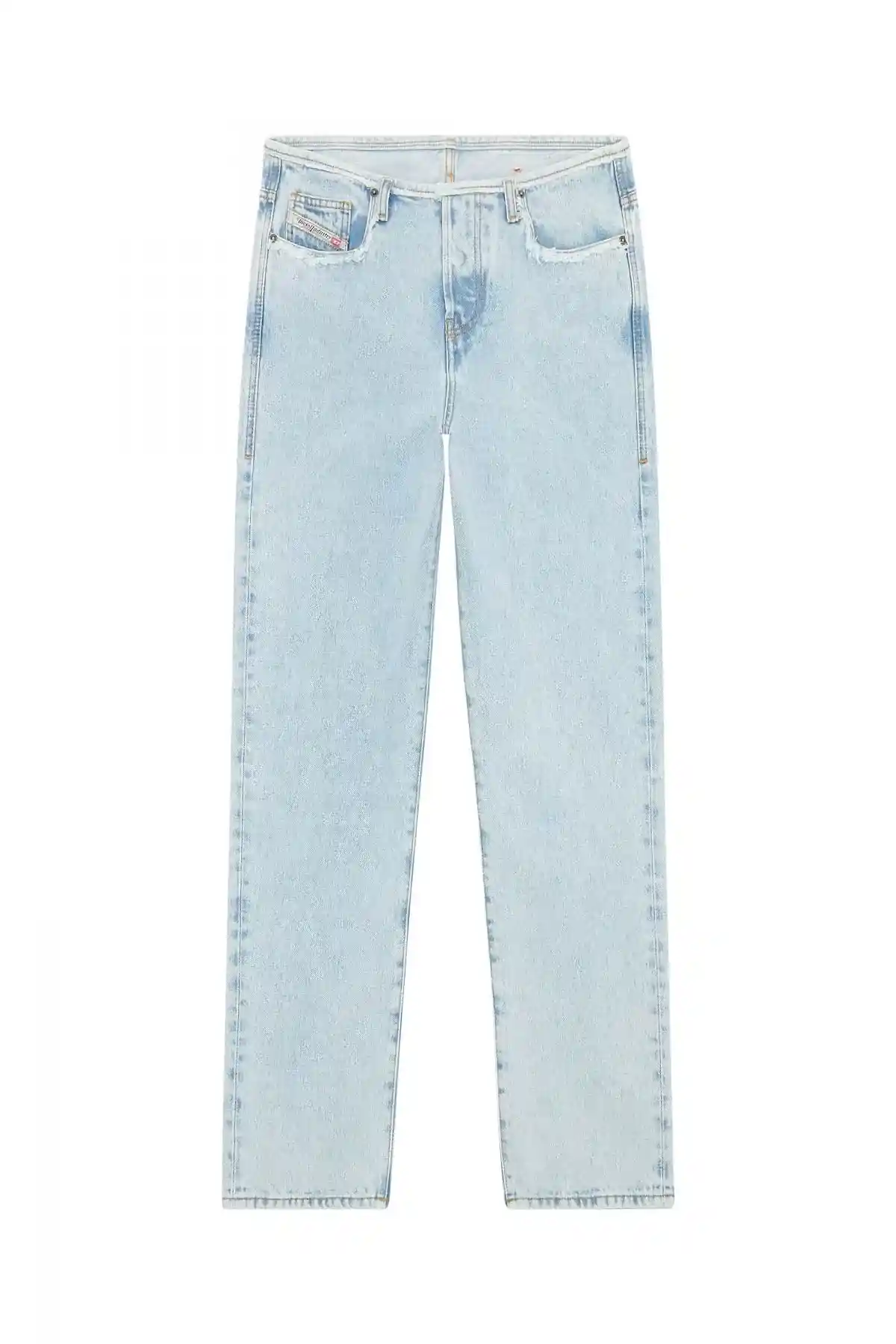 Blue Straight Jeans-D-Pend