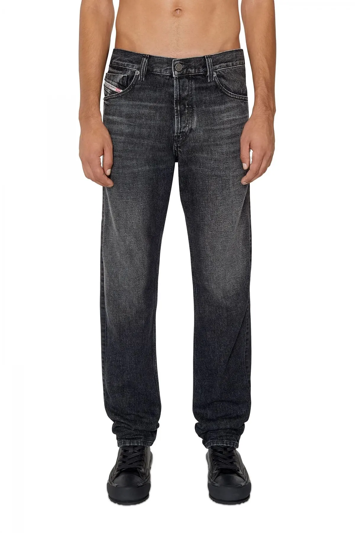 Black Straight Jeans-1995 D-Sark