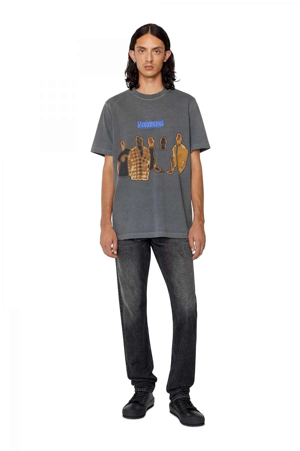 Black Straight Jeans-1995 D-Sark