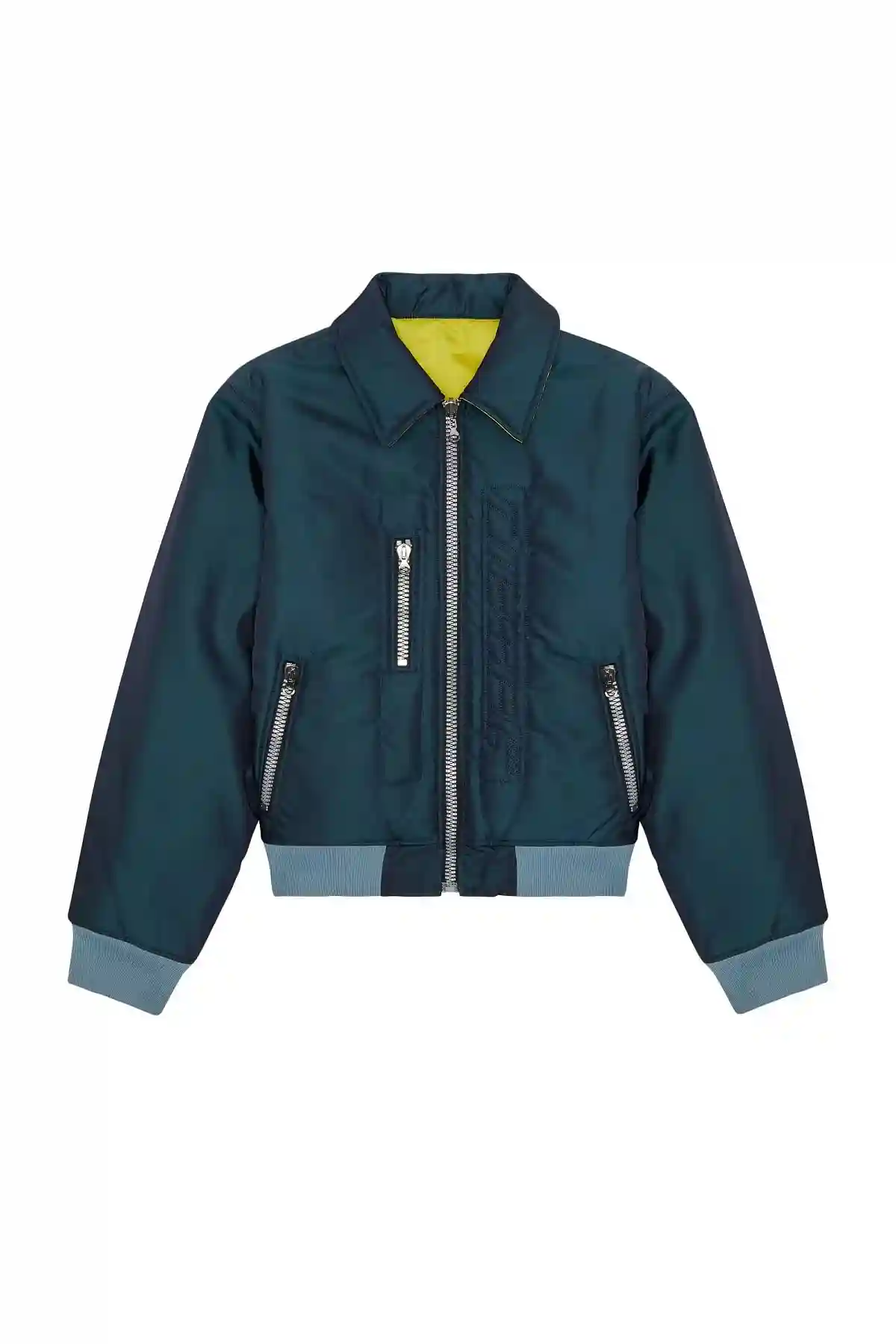 ディーゼル DIESEL BLEACHED BOMBER JACKET ブリーチ加工