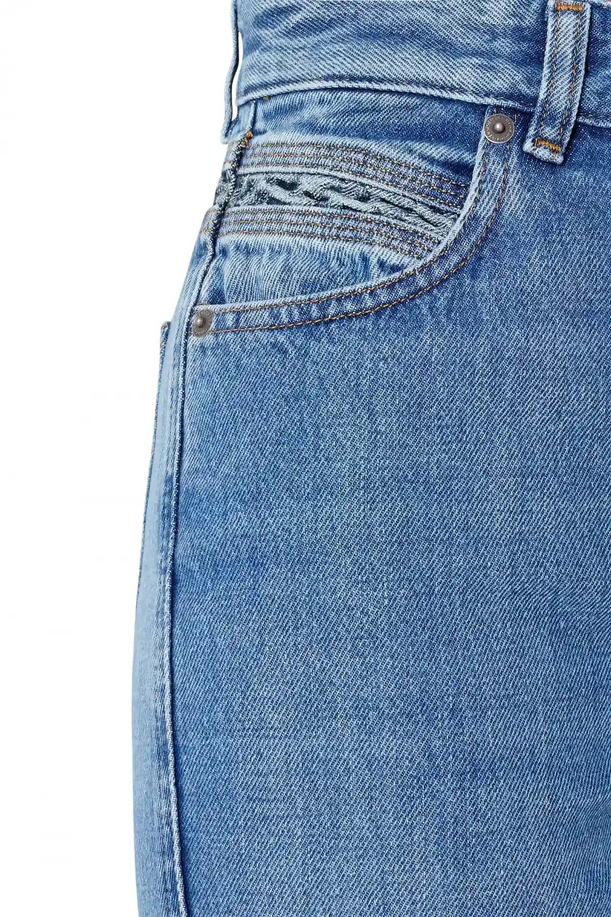 Blue Bootcut and Flare Jeans-2003 D-Escription