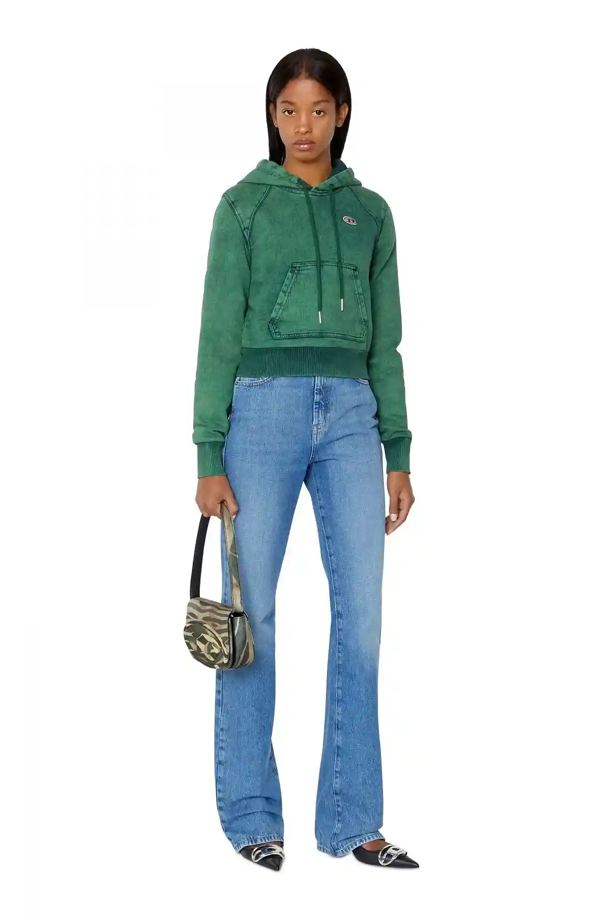 Blue Bootcut and Flare Jeans-2003 D-Escription