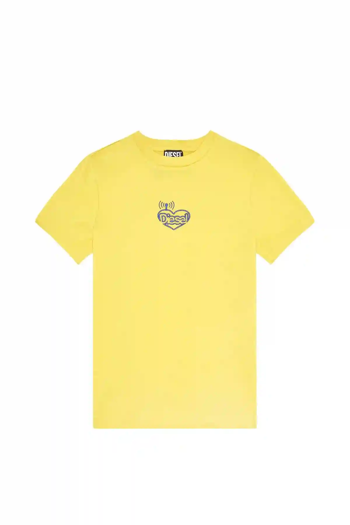 Yellow T-shirt with Diesel radio logos