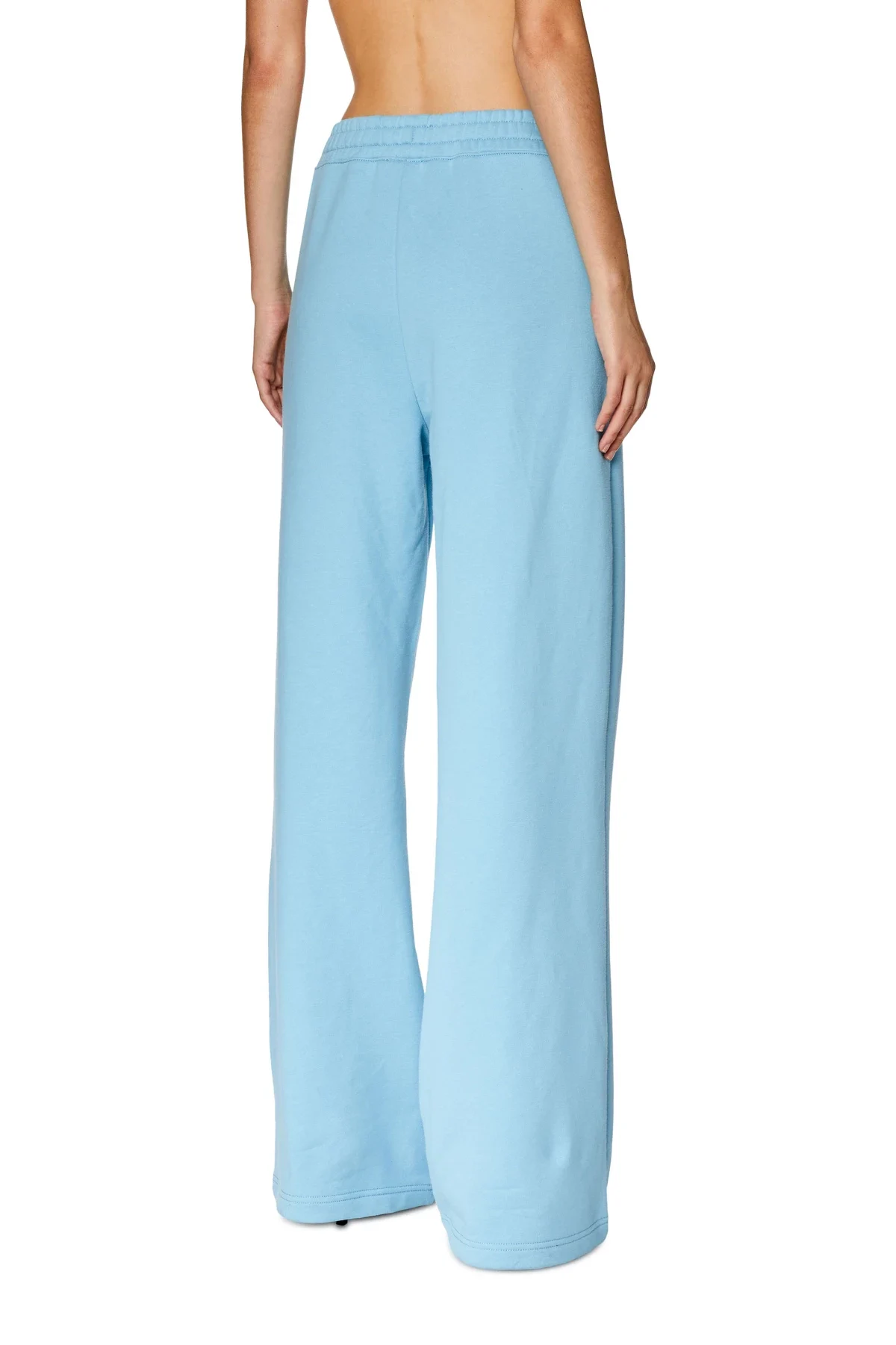 Blue Track pants with oval D patch