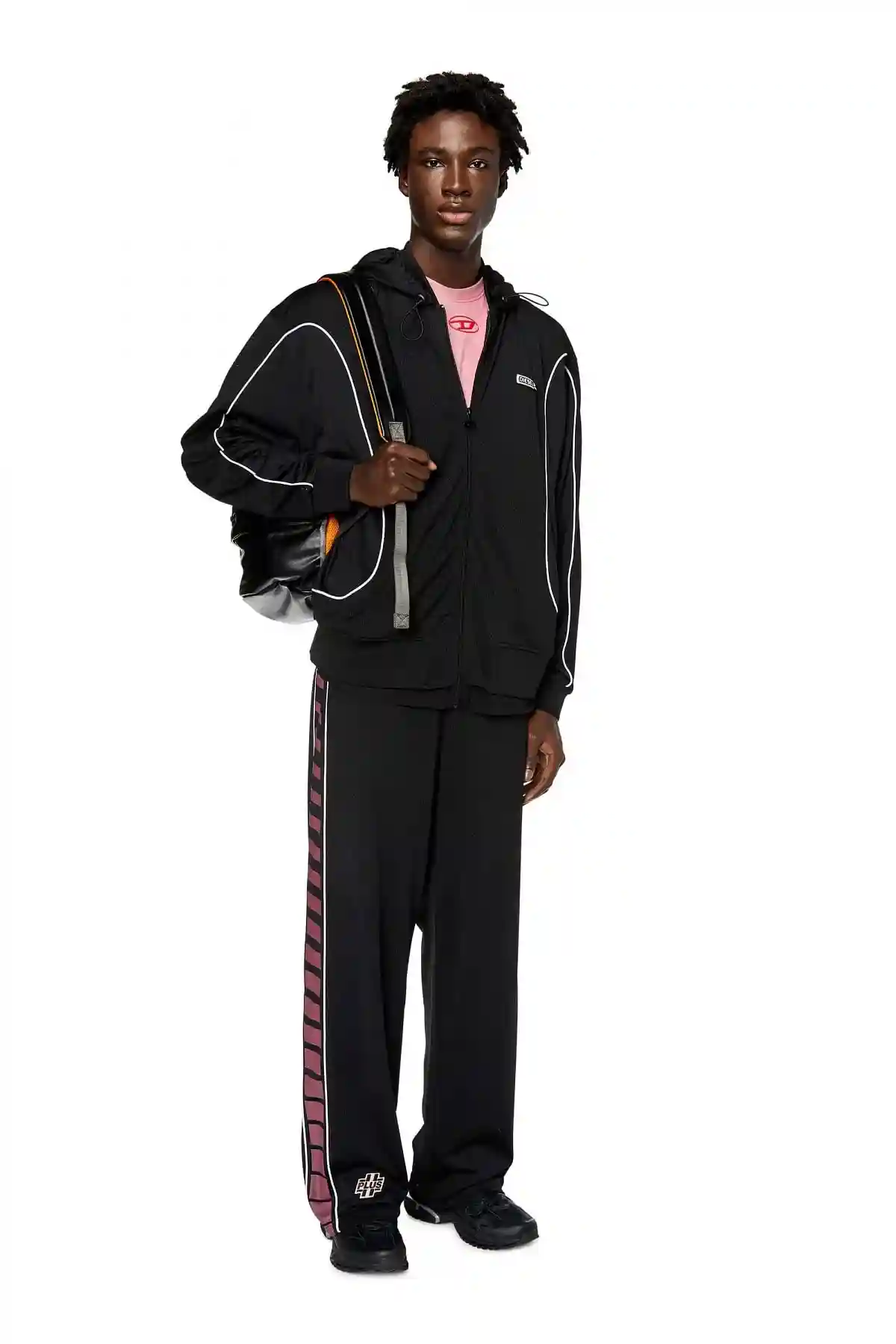 Black P-Marex Pantaloni Trousers